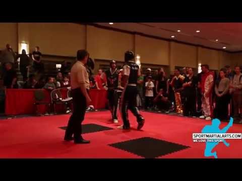Trevor Nash vs Raymond Daniels - Men's Sparring - Diamond Nationals 2014