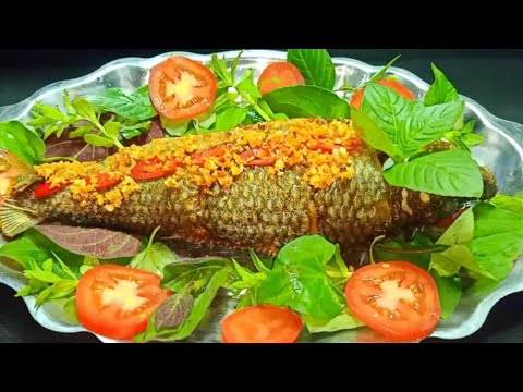 Với cách này cá chép chiên giòn  thơm từng thớ thịt l  Mưu sinh miền quê