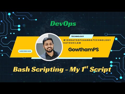 Day 24 - Linux | Bash Scripting | My First Script