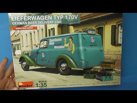 Sprue Review Miniart 1/35 Lieferwagen typ 170V German Beer Delivery Car