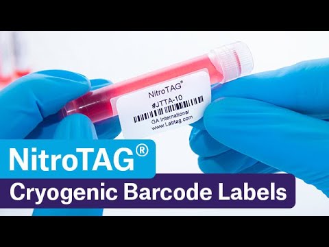 Thermal-Transfer Cryogenic Labels