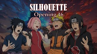 Download lagu Naruto Shippuden OP16 'SILHOUETTE' Performed by AI Voices of Naruto, Sasuke, Sakura & Itachi mp3