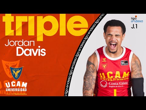 Triplazo de Jordan Davis para cerrar el primer cuarto