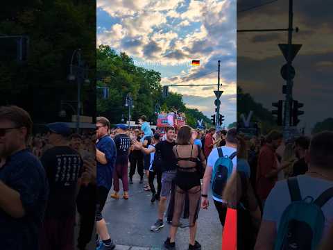 Crazy crowd at rave the planet 2024, Berlin. #ravetheplanet #techno #berlin