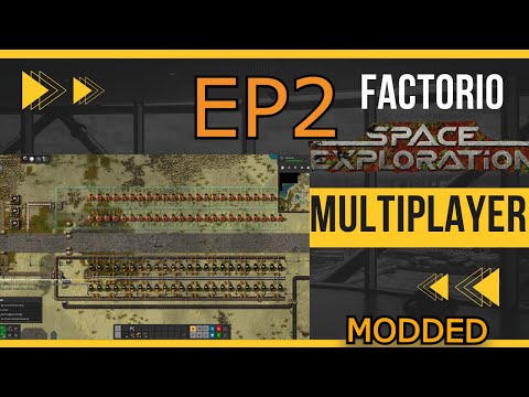 Factorio multiplayer space exploration EP 2 - red and green science