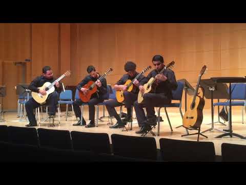 The Chippewyan Naildance - Annette Kruisbrink  Inland Empire Guitar Quartet