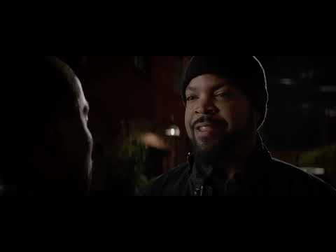 Ride Along trailer frame with Kevin Hart and Ice Cube during a high-speed pursuit in Atlanta