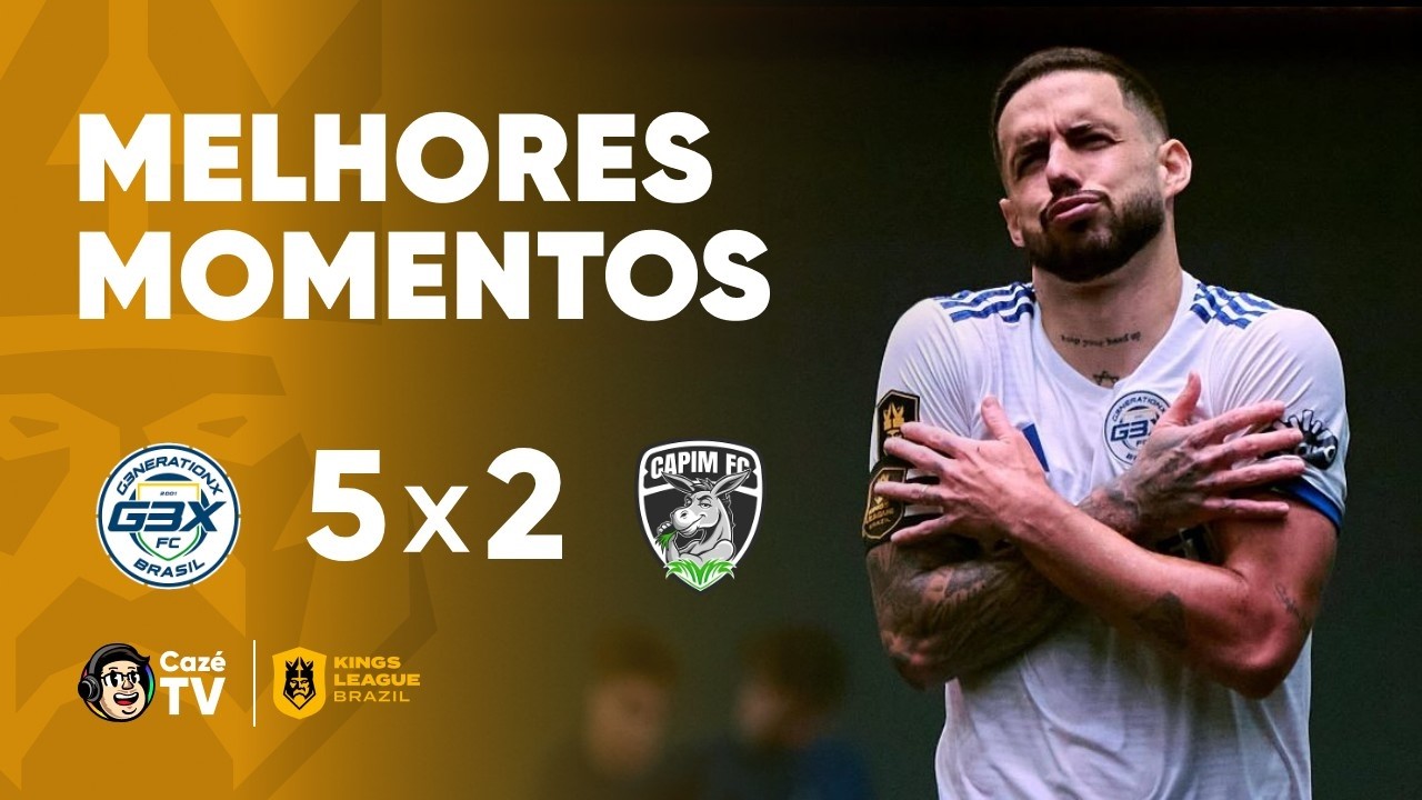 MELHORES MOMENTOS: G3X 5 X 2 CAPIM | KINGS LEAGUE BRAZIL 2026 | QUARTAS DE FINAL