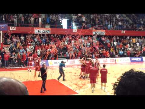 EiffelTowers vs. ZZ Leiden | plaatsing halve finales playoffs 2012