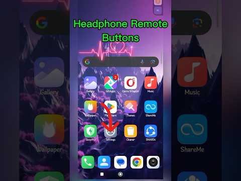 Headphone remote button setting android phone #settings #shorts #shortvideo #foryou #viralshort