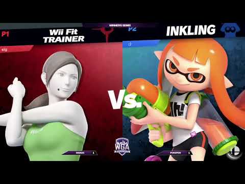 Signas (Wii Fit Trainer) vs. Pokepen (Inkling) - WGA Colosseum 27 - Winners Semis