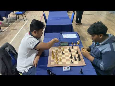 Johor Blitz 2025 - GM Novendra Priasmoro Vs FM Genkeswaran Genivan