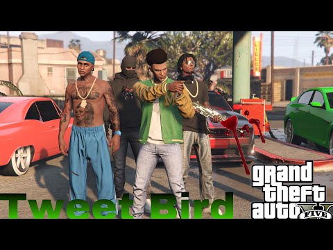 Tweet bird never broke again ft youngboy Rojay mlp meechy Baby P Yungin and Rage gta music video