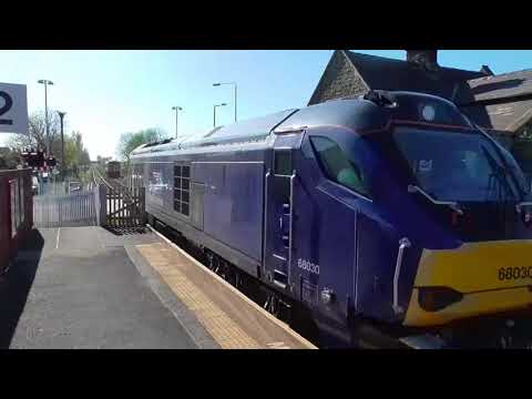 68030/68018 6c52 Heysham - Sellafield flasks, 20th April 2018