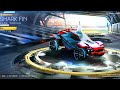 Rocket League Item Shop HD TITANIUM WHITE SHARK FIN TOPPER ️ Ryufalcon Blue