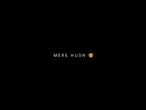 Let Her Go X Husn | Black Screen Status | WhatsApp Status | New Trending Status 💙✨