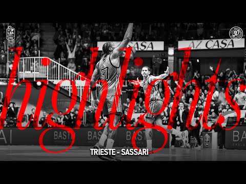 Pallacanestro Trieste - Dinamo Sassari | GameDay 17 #LBA 24.01.2026 #highlights