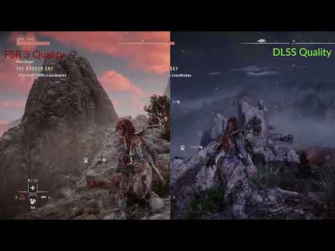 4K Max settings - DLSS 3.5.10 vs FSR 3.1 Quality - Horizon Forbidden West