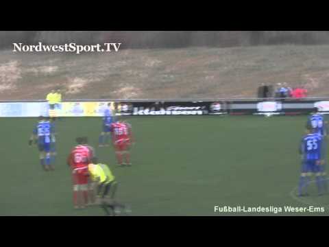 NORDWESTSPORT.TV: Frisia Loga - SC Blau-Weiß Papenburg 1:1 Fussball-Landesliga Weser-Ems (2)