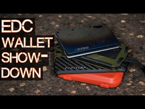 BEST EDC Wallet Showdown - Trayvax, Flipside, Fantom, Ridge Wallet review and comparison