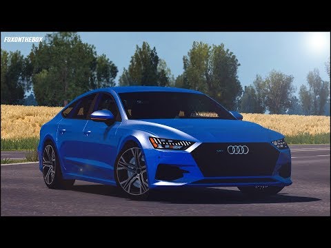 Audi A7 Sportback 2018 | Euro Truck Simulator 2 (ETS2 1.31)