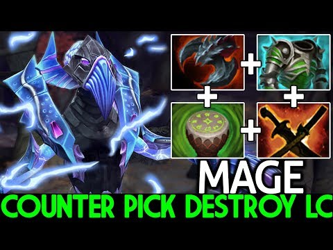 MAGE [Razor] 100% Counter Pick Destroy LC Full Tank Build 7.22 Dota 2