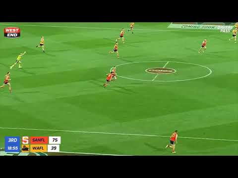 West End State Game - Chris Curran mark sparks Stengle snap goal