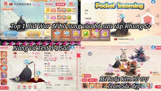 Pocket Incoming : Top 1 Bid War Shiny Mega Gardevoir | Up & Test và Nhận Xét ở 4 Sao 740k Lực Chiến