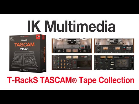 IK Multimedia T-RackS TASCAM® Tape Collection review & demo