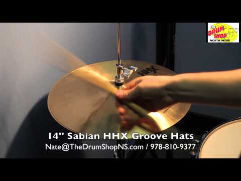 Sabian HHX Groove Hats 14'' - The Drum Shop North Shore