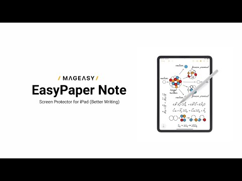 EasyPaper Note Screen Protector for iPad (Better Writing) | MAGEASY |