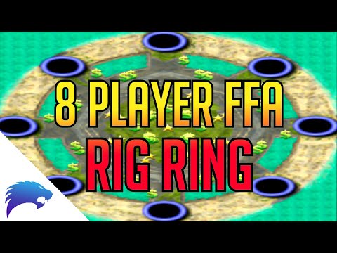 Brand New Epic 8-Player FFA Map | Rig Ring | GLA | Generals Zero Hour