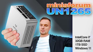 MINISFORUM UN1265 MiniPC Review: Small Size, Big Power