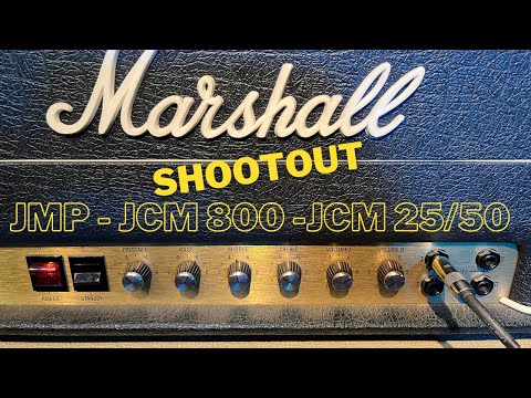 Marshall - shootout - JMP, JCM800, 2555x Silver Jubilee