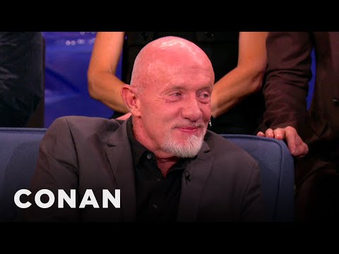 Jonathan Banks Fought With "Breaking Bad" Writers Over Grammar | CONAN on TBS