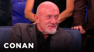 Jonathan Banks Fought With &quot;Breaking Bad&quot; Writers Over Grammar | CONAN on TBS