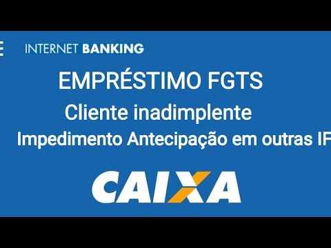Caixa pode barrar ANTECIPAÇÃO S/A para cliente devedor? | Dúvida de inscritos