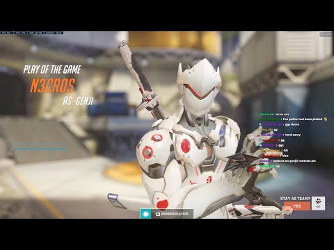Overwatch 2 Fastest Genji God Necros Shows How To Carry Your Team As Genji