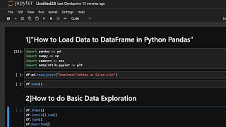 Download the video "🐼 Pandas DataFrame Tutorial: Data Cleaning and Analysis 💡"