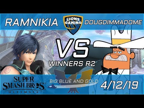 Ramnikia (Chrom) vs Dougdimmadome (Palutena, Ridley) - Big Blue and Gold #5 - Smash Ultimate WR2
