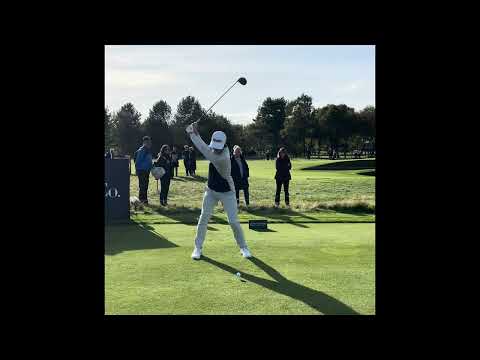 Jesper Svensson Golf Swing Slow Motion Driver (1/8th speed), 2024 Carnoustie