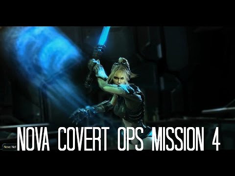 StarCraft 2 Nova Covert Ops - Trouble in Paradise (Mission 4)