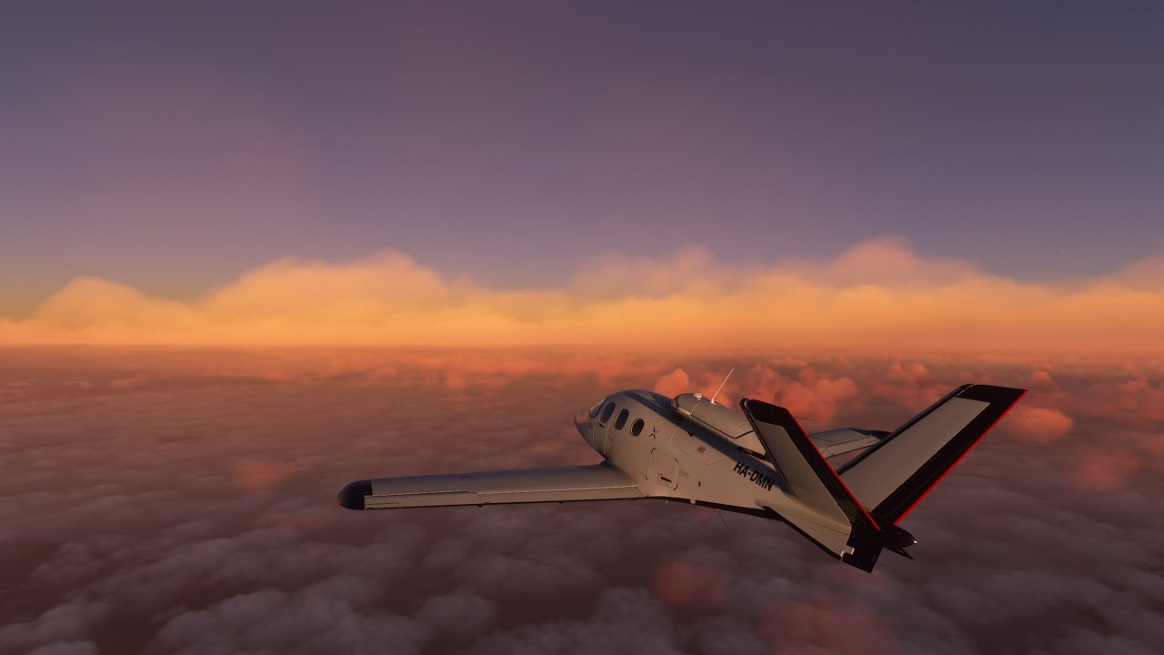 MSFS EDHI-EKCH IFR full flight Vatsim SF50 VisionJet