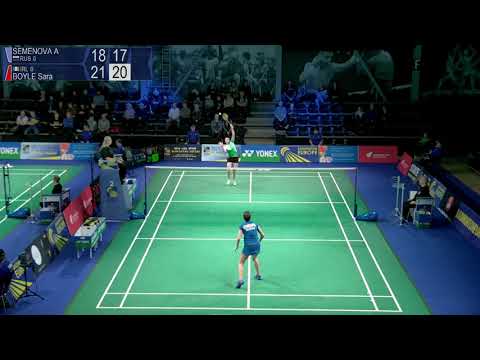 Match point - Russia (Anastasiia Semenova ) vs Ireland (Sara Boyle) - EMTC 2019
