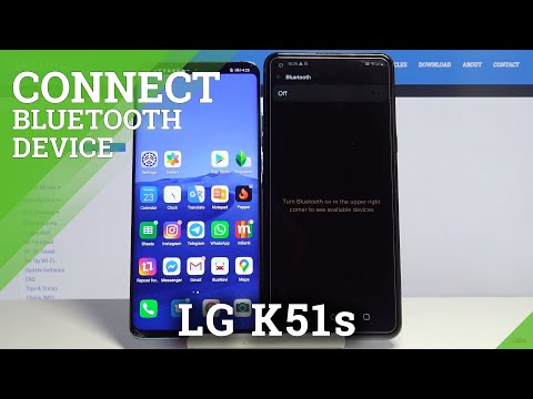 How to Connect LG K51s with device via Bluetooth – Bluetooth Connection Settings