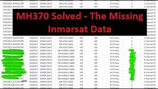 MH370 Solved - The Missing Inmarsat Data