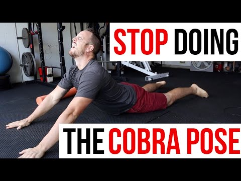 Herniated Disc Exercises to Avoid: The Cobra Pose