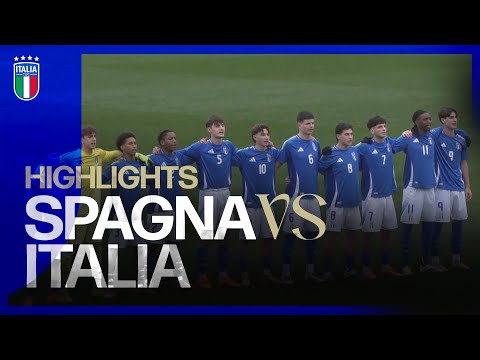 Highlights: Spagna-Italia 1-0 | Under 18 | Amichevole