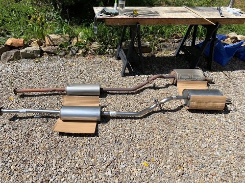2008 Honda CRV Exhaust Replacement