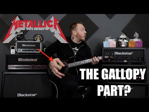 Metallica's Disposable Heroes..The Gallopy Bit LESSON